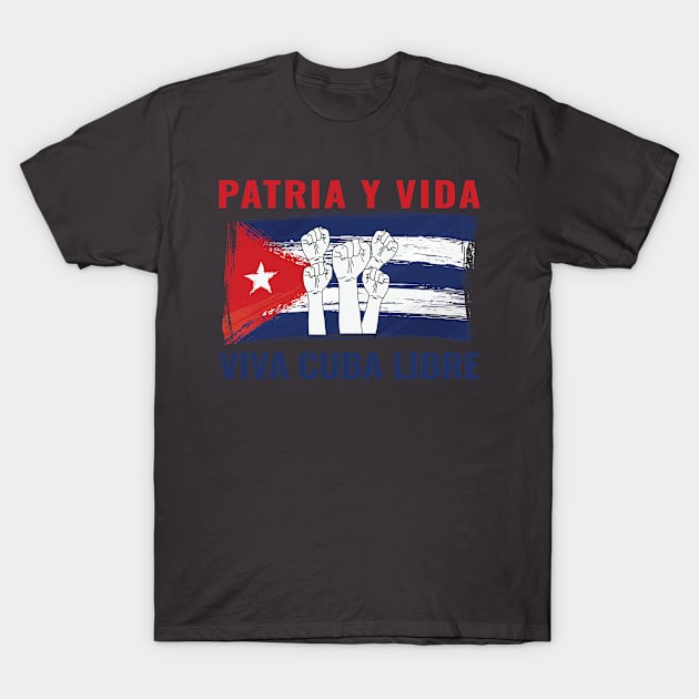 VIVA CUBA LIBRE T-Shirt by Kishu